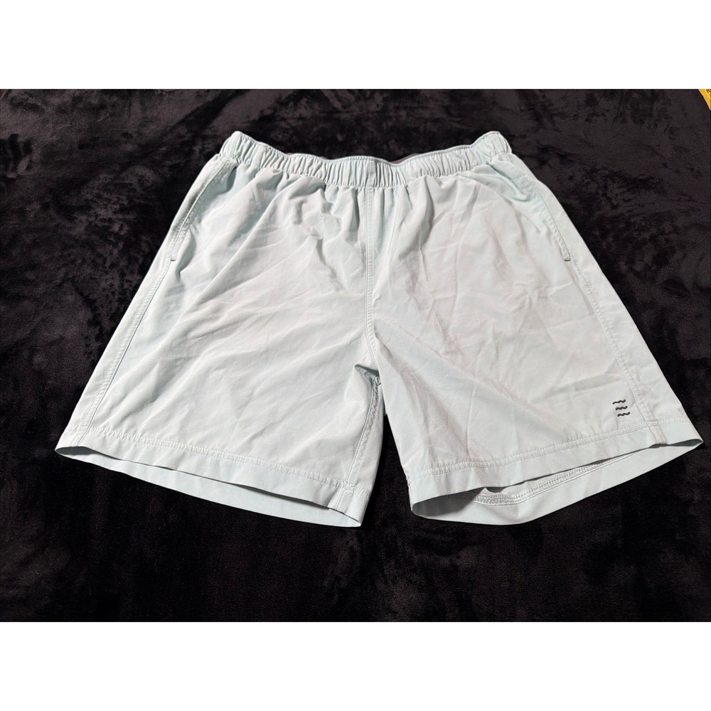 Free Fly Men's Trunk Ocean Mist Size L Light Green Color
